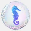 Search for blue seahorse stickers Ocean