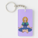 Search for yoga pose key rings Cute