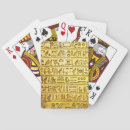Search for egyptian playing cards Hieroglyphs