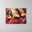 Search for dancer canvas prints Women