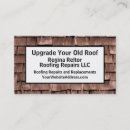 Search for roofer business cards Shingles
