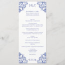 Search for royal blue wedding programmes Ceremony