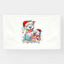 Search for christmas lights banners Pug