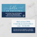 Search for awareness business cards Autism awareness month