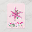 Search for lily business cards Flower