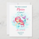Search for little girl birthday invitations Mermaid birthday party