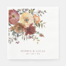 Search for fall wedding napkins Orange