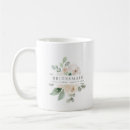 Search for white rose mugs Bridesmaid
