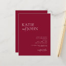 Search for classic wedding announcement cards Modern