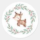 Search for reindeer envelope seals Watercolor