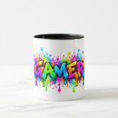 Search for gamer mugs Colourful