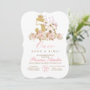 Search for princess 5th birthday invitations Once upon a time