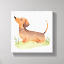 Search for dachshund dog watercolor art Puppy