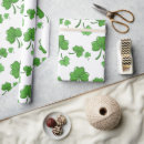 Search for clover wrapping paper Leprechaun