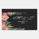 Search for horizontal wedding stickers Black