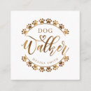 Search for dog walking business cards Grooming