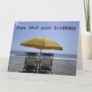 Search for beach birthday cards Summer