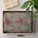 Search for william morris pattern tissue paper Poppy flowers