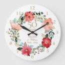 Search for golden wedding anniversary clocks Couple