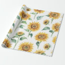 Search for sunflower wrapping paper Simple