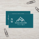 Search for mountain logo business cards Elegant