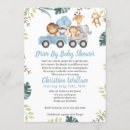 Search for drive by baby boy shower invitations Elephant