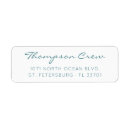 Search for aqua return address labels Nautical