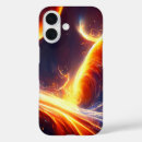 Search for fire and water iphone cases Orange