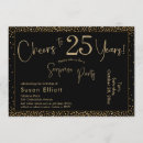 Search for black and gold birthday invitations Party