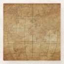 Search for world map coasters Old