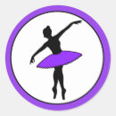 Search for dancer silhouette stickers Ballet