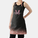 Search for hot girl aprons Dripping glitter