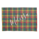 Search for red gingham pillowcases Pattern