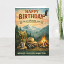 Search for adventure birthday cards For him