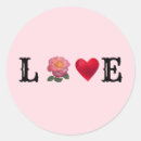 Search for love flowers pink rose stickers Heart
