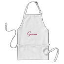 Search for groom aprons Bride