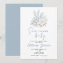 Search for coastal baby shower invitations Sea you soon baby