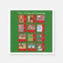 Search for 12 days of christmas napkins Xmas