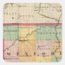 Search for michigan map stickers County