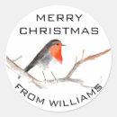 Search for cute robin stickers Festive