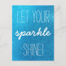 Search for blue sparkle postcards Sparkly