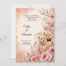 Search for bear wedding invitations Groom