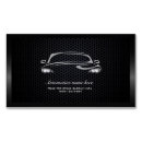 Search for black car business cards Modern
