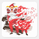 Search for vietnamese square stickers Red