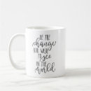 Search for change the world mugs Inspirational