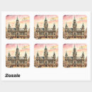 Search for europe cities stickers Watercolor