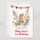 Search for squirrel party invitations Boho