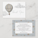Search for hot air balloon cards Blue