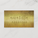 Search for brushed metal business cards Gold