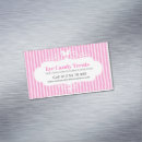 Search for candy maker business cards Pink